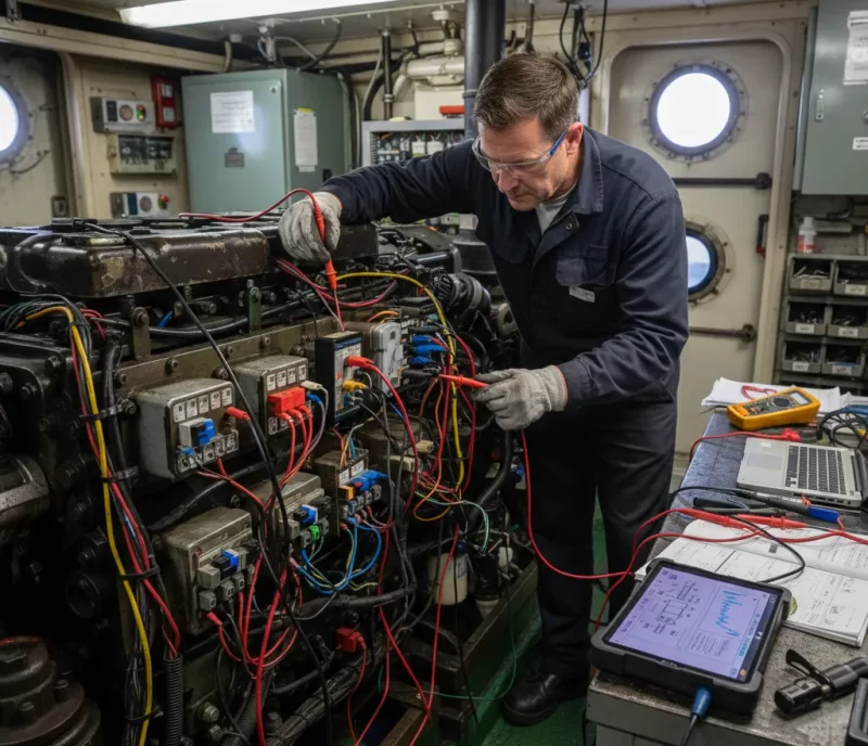 Marine Engine Electrical Diagnostics