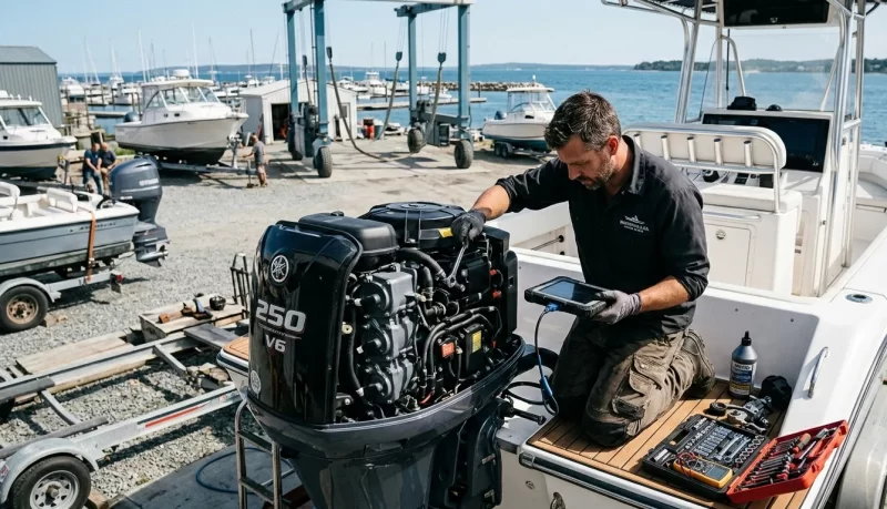 Marine Engine Servicing